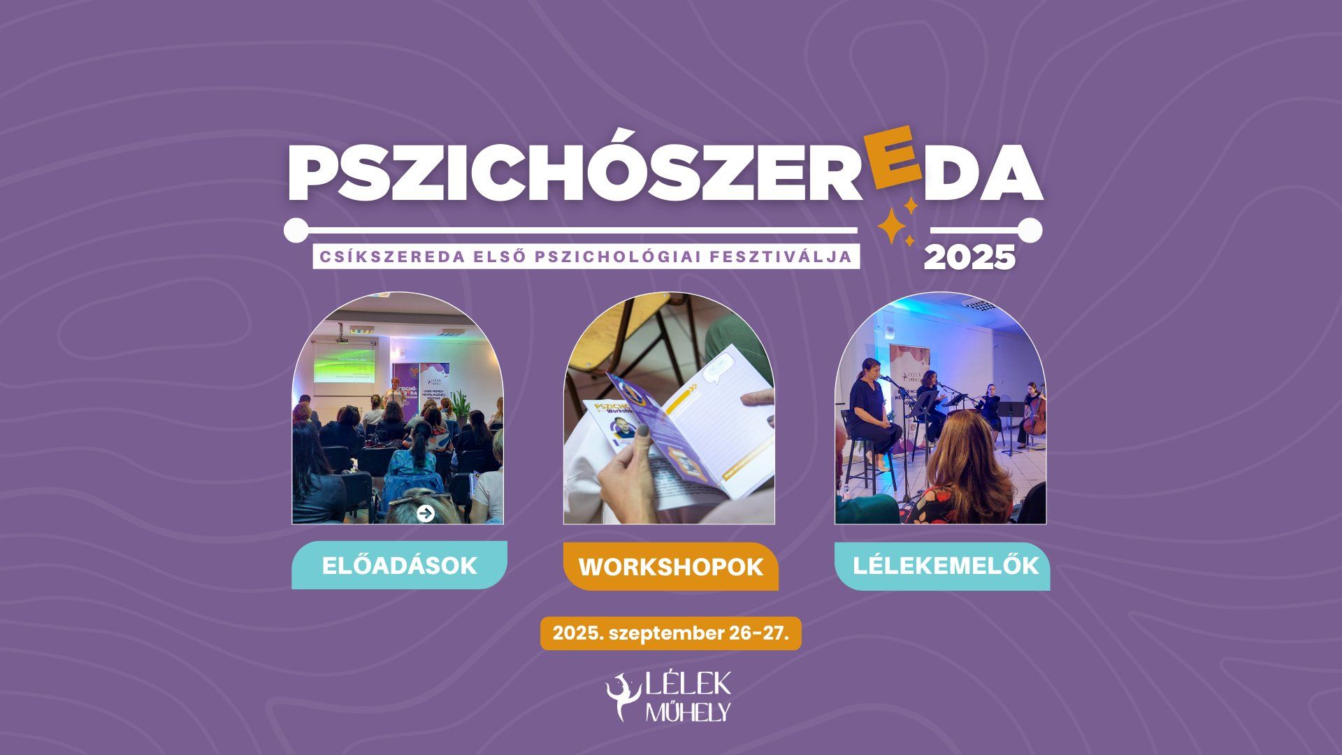 Esemenyek 2025 Pszichoszereda